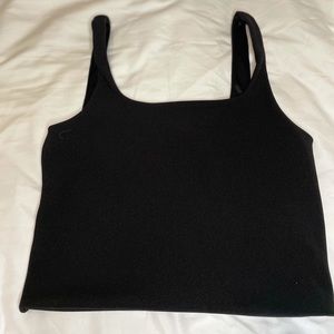 Ribbed crop top